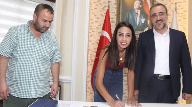 Ebru Kırmaz, Alaşehir'de..
