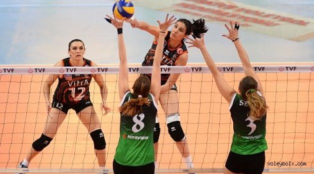 Eczacıbaşı, Bursa Büyükşehir'i 3-1 yendi...