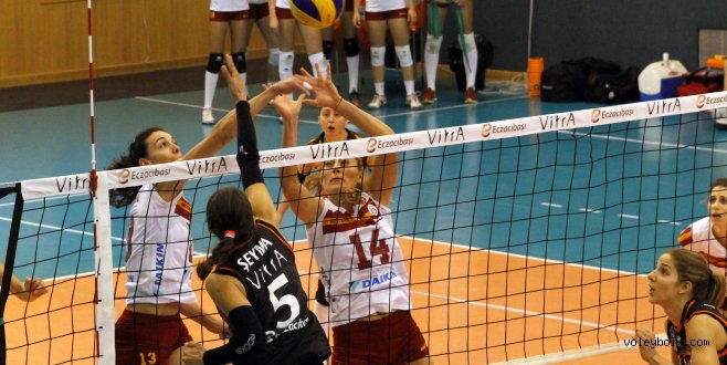 Eczacıbaşı ile Galatasaray yenişemedi