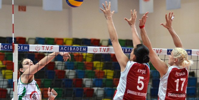 Ereğli Belediyesi:0 - Çanakkale Belediyesi:3