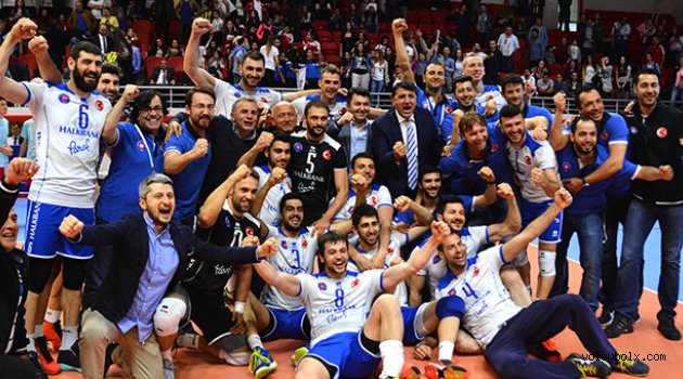 Erkekler Voleybol 1’inci Lig’de Şampiyon Halkbank
