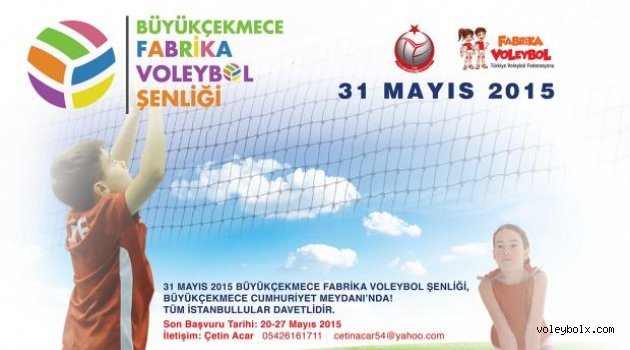 Fabrika Voleybol’dan İstanbul Büyükçekmece’de Mini Voleybol Şenliği