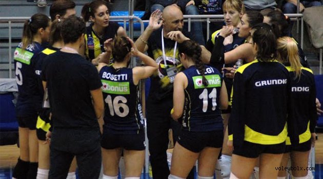 Fenerbahçe tek set verdi