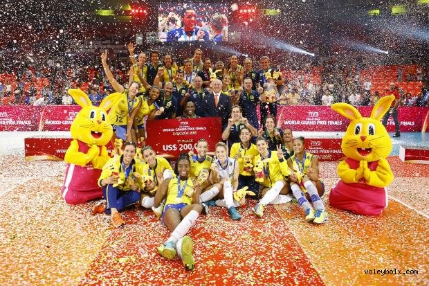FIVB World Grand Prix 2016 1’inci Grup’ta Brezilya Şampiyon Oldu