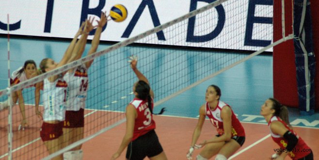 Galatasaray:1 - Nilüfer Belediyesi:3 (FOTO)