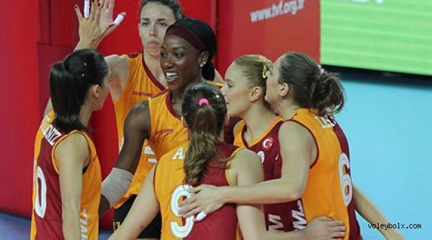 Galatasaray, Halkbank'ı 3-0 yendi...