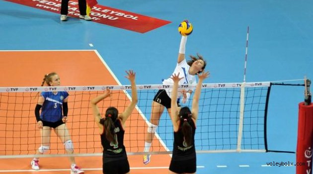 Genç Kızlar Yarı Final ve Play-Off müsabakaları başladı