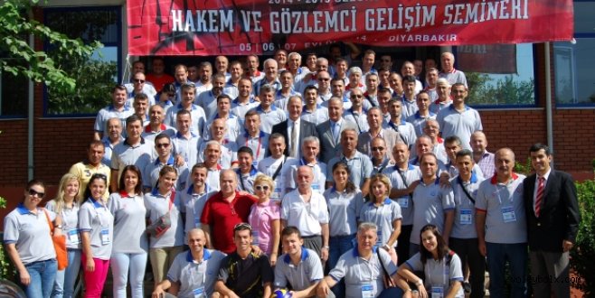 Hakem-Gözlemci Semineri ve Klasman Sınavlarının üçüncü etabı Diyarbakır’da gerçekleştirildi