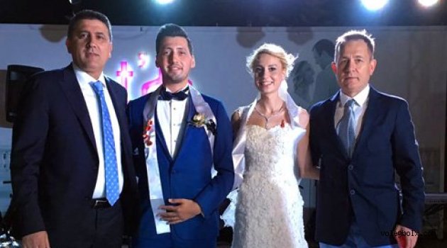 Halkbank ailesinde düğün