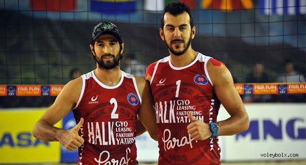 Halkbank plajda da emin adımlarla yürüyor