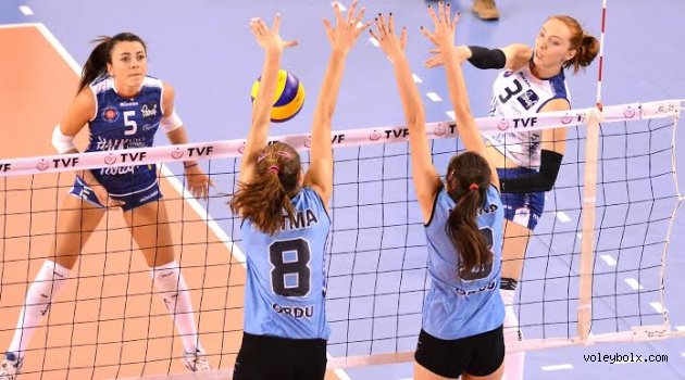 Halkbanklı bayanlar Ordu deplasmanında