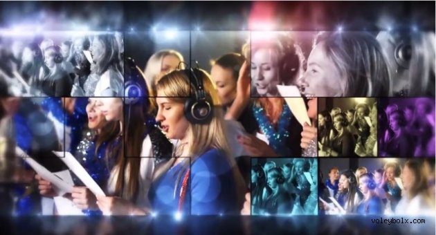 Krasnodarlı voleybolculardan yılbaşı videosu