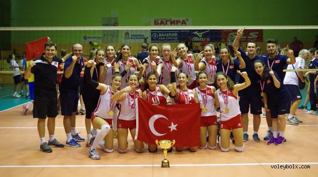 Küçük Kız Milli Takımımız Balkan Şampiyonu Oldu