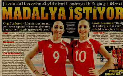 Madalya istiyoruz