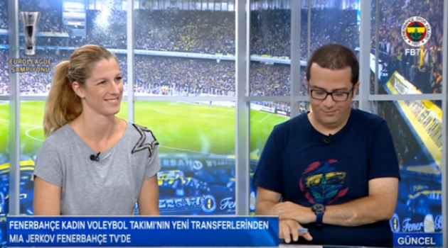Mia Jerkov, FB TV’ye konuk oldu