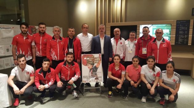 Milli haltercilere, voleybol motivasyonu
