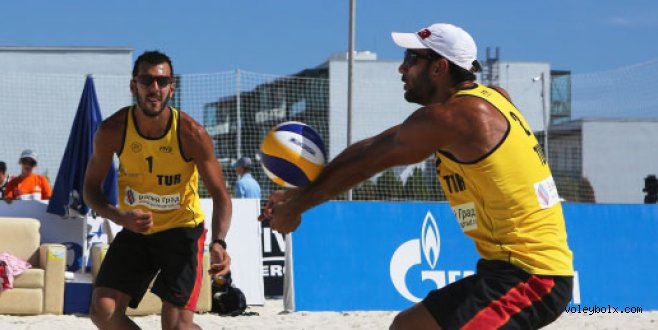 Murat ve Selçuk FIVB Fuzhou Open’a veda etti