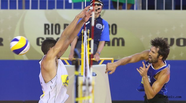 Murat-Volkan İkilisi Rio Grand Slam Turnuvası'nda Üst Turda