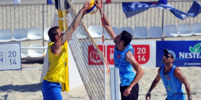 Nestea Pro Beach Tour’un Ilıca etabında ikinci gün geride kaldı