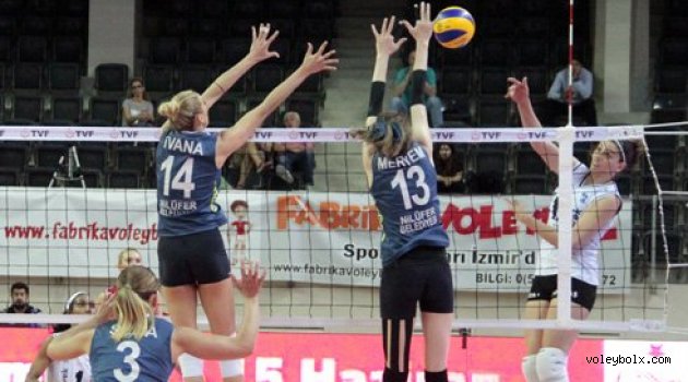Nilüfer Belediyespor 5. sette kazandı