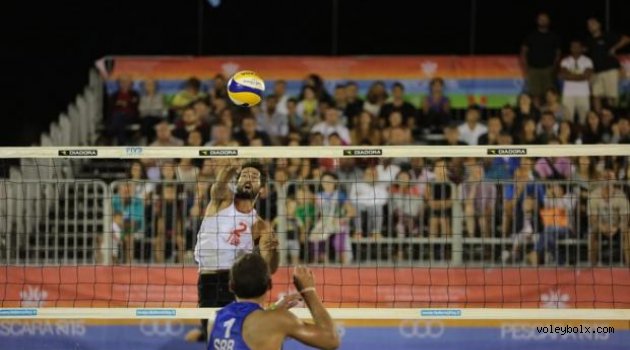 Pescara 2015'te Murat Giginoğlu - Volkan Göğtepe ikilisi finalde