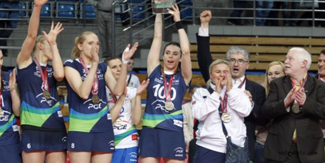 Polonya'da Atom Trefl Sopot 3. sırada tamamladı...