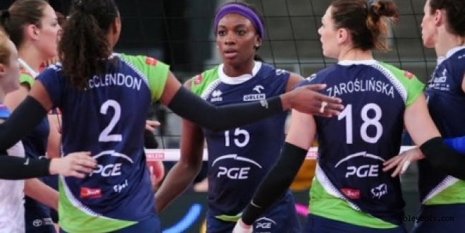 Polonya'da haftanın son maçı, PGE Atom Trefl Sopot'un...