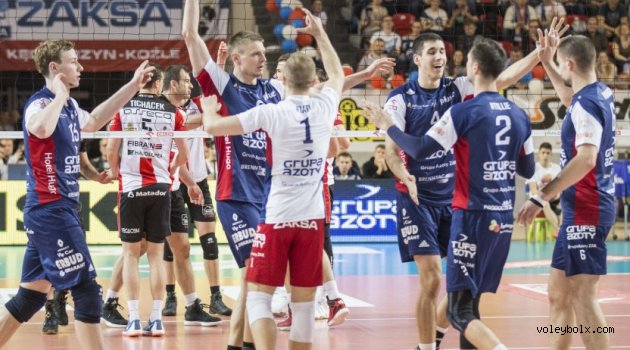 Polonya final serisinde 2. maçı da ZAKSA kazandı