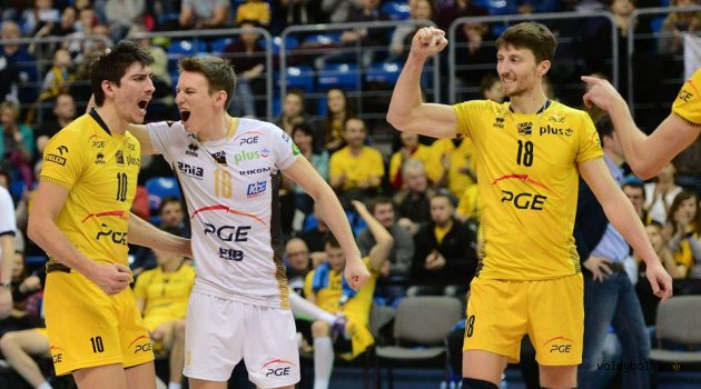 Polonya'da lider PGE Skra Belchatow 3-1 kazandı...