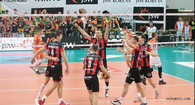 Polonya'da lider Rzeszow, Jastrzebski Wegiel'e set vermedi: 0-3