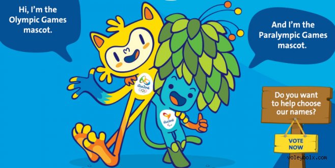 Rio 2016 maskotlarına arkadaş yardımı (VİDEO)