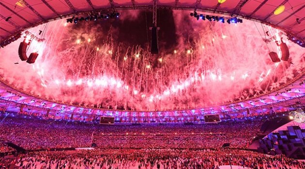 Rio Olimpiyatları'na muhteşem açılış