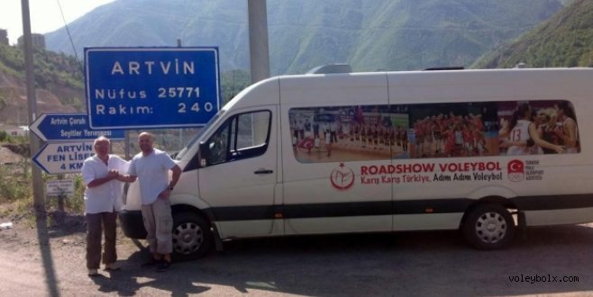 Roadshow Voleybol’un 6.556 km’lik yolculuğu sona erdi