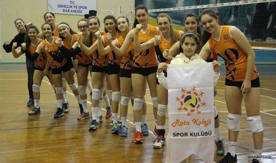 Rota Koleji set vermeden ‘Türkiye Finalleri’nde