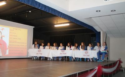 Rota Koleji'nde voleybol söyleşisi yapıldı