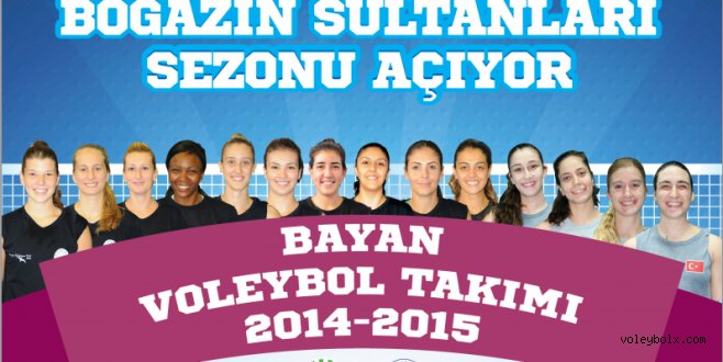 Sarıyer Belediyesi Bayan Voleybol Takımı Sezonu Açıyor