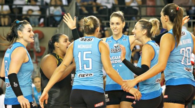 Sesi Sao Paulo, çeyrek final serisine galibiyetle başladı...