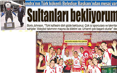 Sultanları bekliyorum