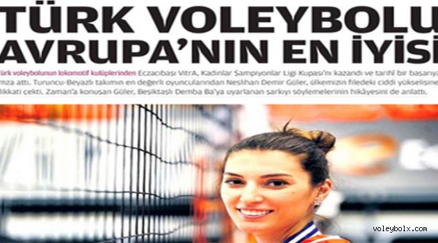 Türk voleybolu Avrupa’nın en iyisi