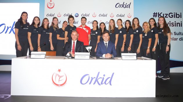 TVF ile Orkid arasında sponsorluk anlaşması imzalandı