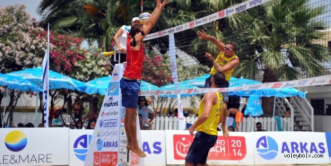 TVF Pro Beach Tour 2014’ün Sole&Mare etabında ikinci gün geride kaldı