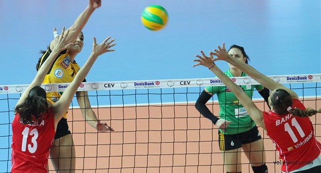 VakıfBank:1 - RC Cannes:3 (FOTO)