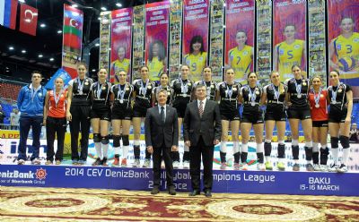 Vakıfbank Avrupanın ikincisi oldu