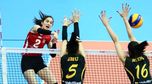VakıfBank Beşiktaş'ı 5 Sette Geçti