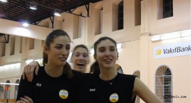 VakıfBanklı oyunculardan yeni yıl videosu