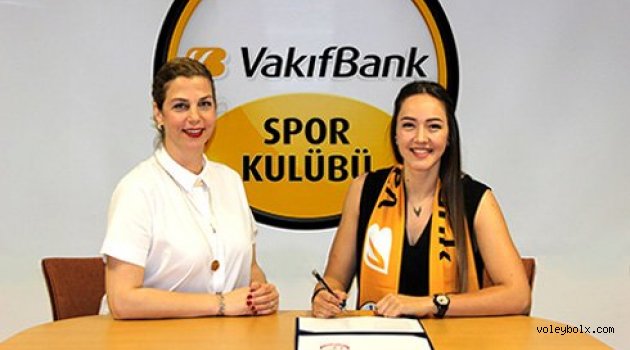 VakıfBank'ta Cansu takımda kaldı