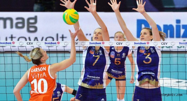 Volero Zürih:1 - Eczacıbaşı VitrA:3 (FOTO)