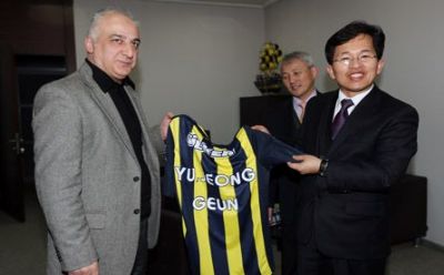 Yu Jeong Geun, Fenerbahçe'yi ziyaret etti